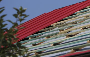 Clanking corrugated roofing costs