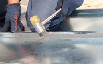 Clanking metal roofing costs