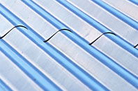 Clanking corrugated roofing